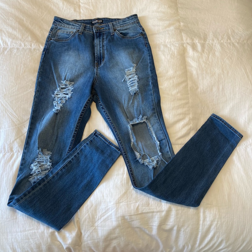 Fashion nova high waist skinny jeans